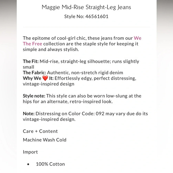 Free People Maggie Distressed Jeans black Sz 25 - Picture 12 of 13